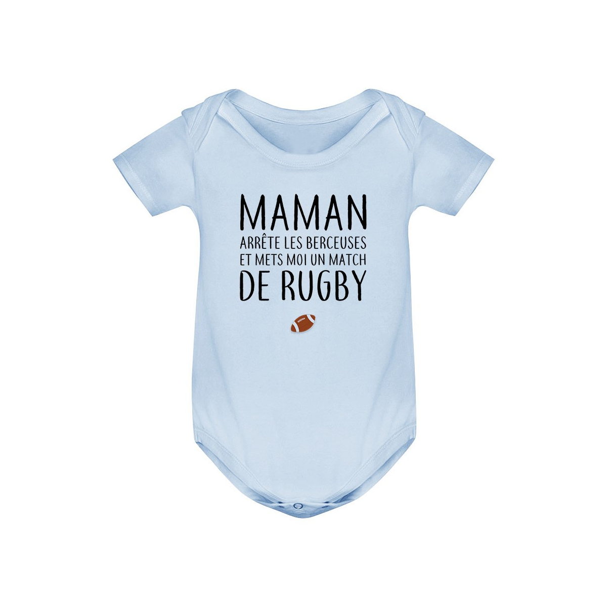 Body bébé Match de rugby