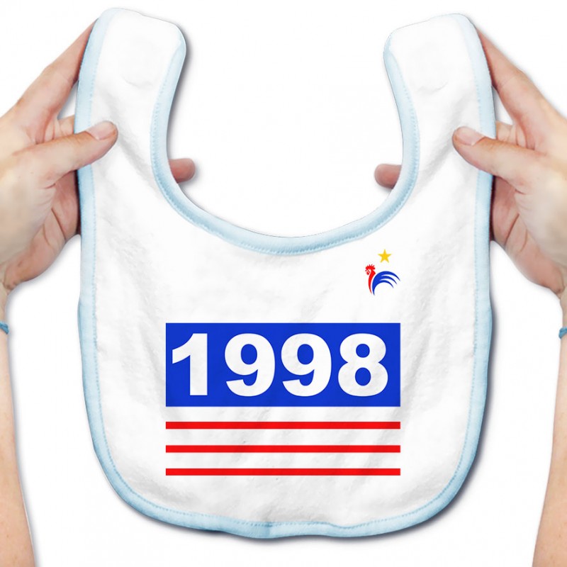 Bavoir bébé Foot 1998 Bavoir bébé Foot 1998