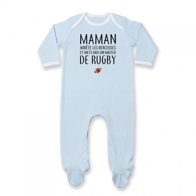 Pyjama bébé Match de rugby