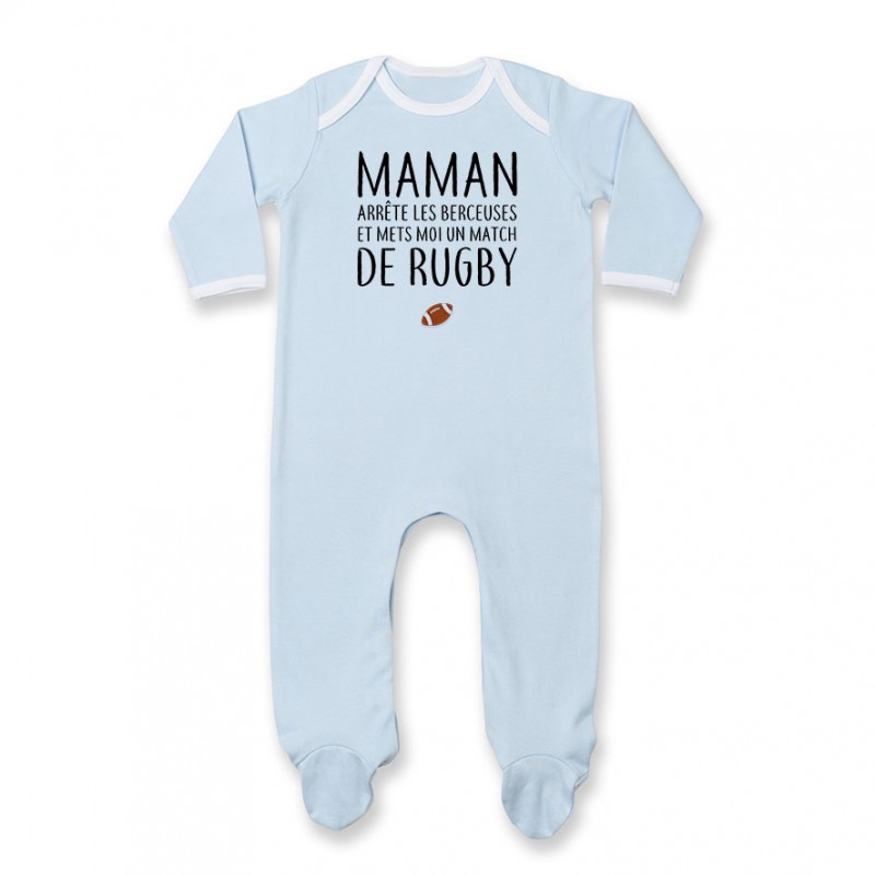Pyjama bébé Match de rugby Pyjama bébé Match de rugby