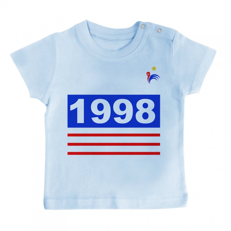 T-Shirt bébé Foot 1998 T-Shirt bébé Foot 1998