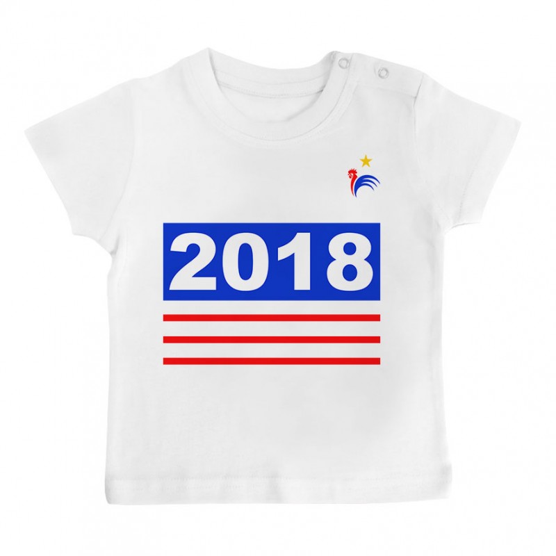 T-Shirt bébé Foot 2018