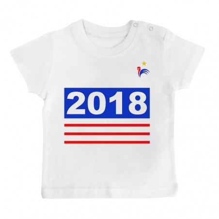 T-Shirt bébé Foot 2018