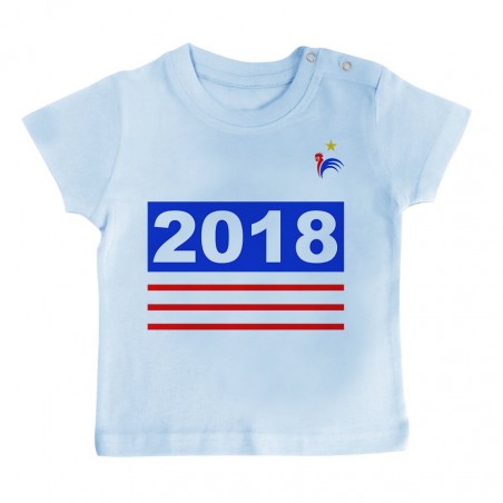 T-Shirt bébé Foot 2018