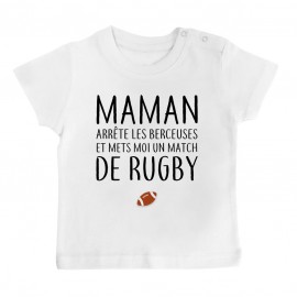 T-Shirt bébé Match de rugby