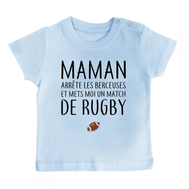 T-Shirt bébé Match de rugby T-Shirt bébé Match de rugby