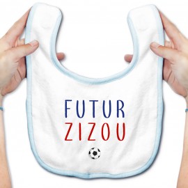 Bavoir bébé Futur Zizou