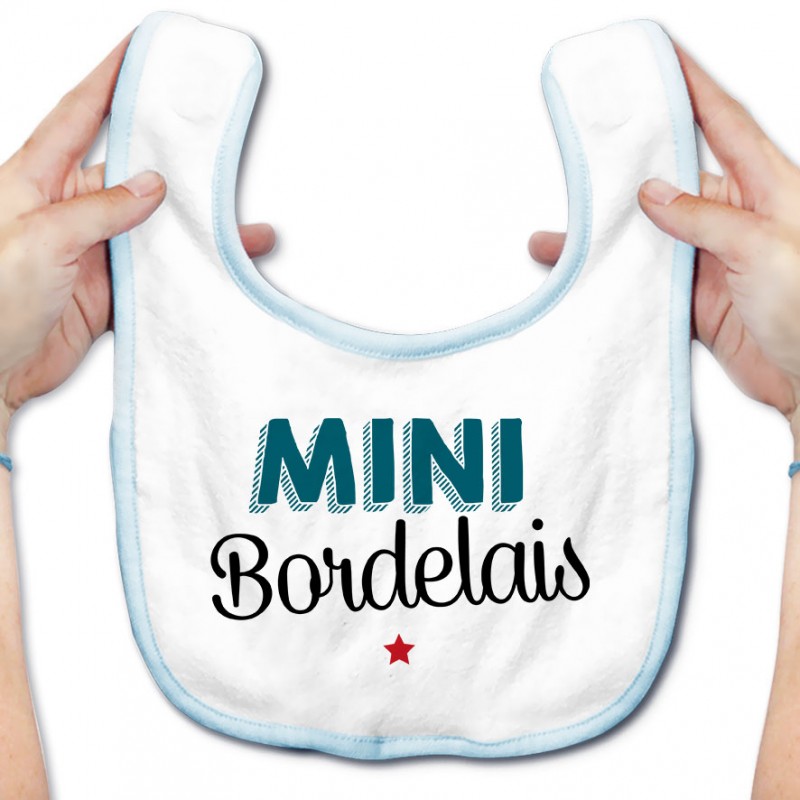 Bavoir bébé Mini Bordelais Bavoir bébé Mini Bordelais