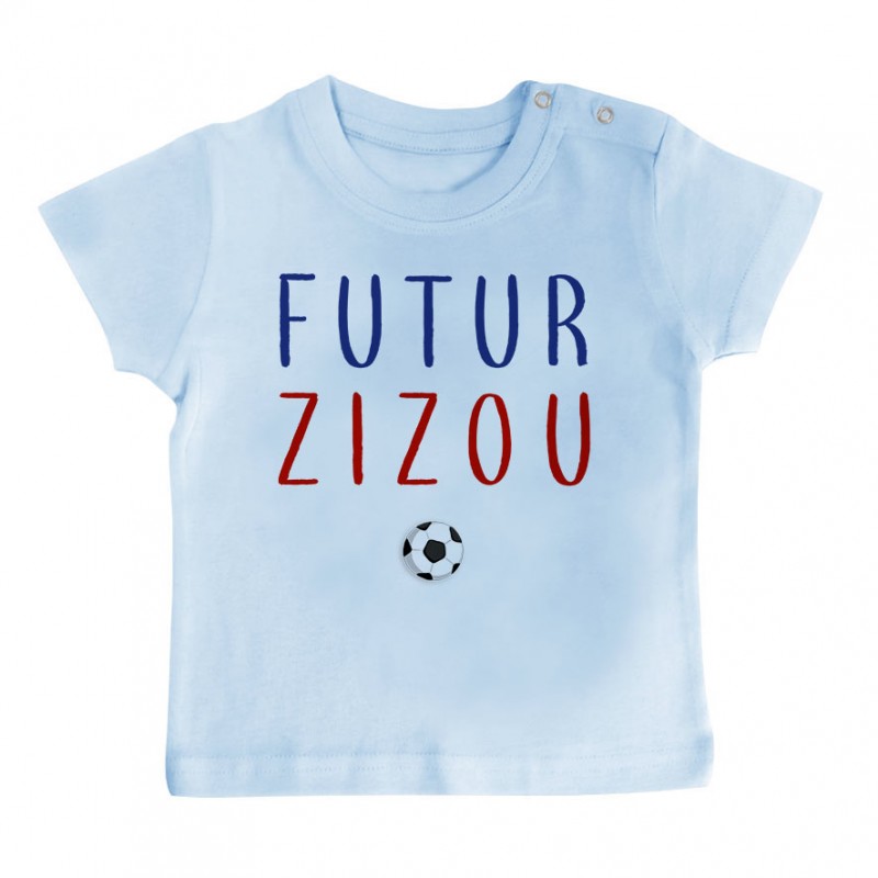 T-Shirt bébé Futur Zizou T-Shirt bébé Futur Zizou