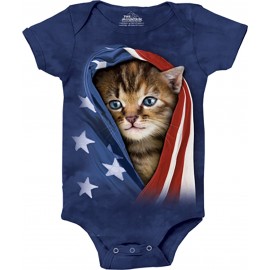 Body chaton patriotique -...