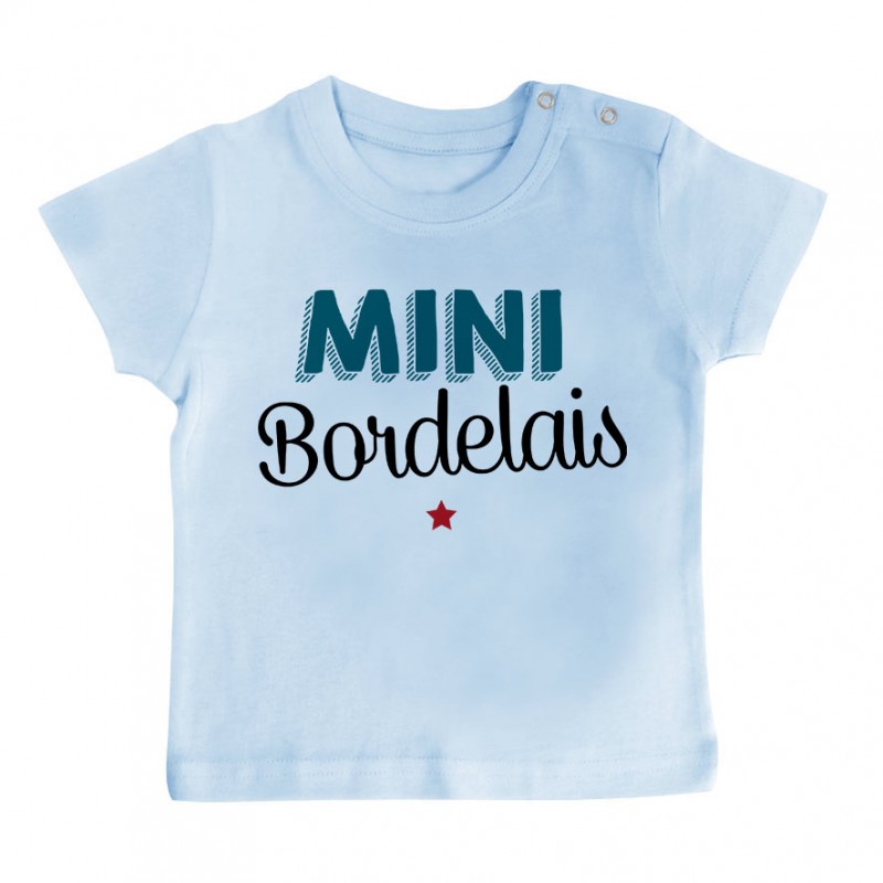 T-Shirt bébé Mini Bordelais T-Shirt bébé Mini Bordelais