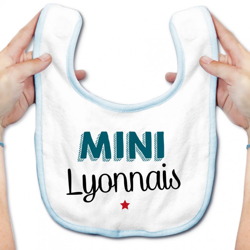 Bavoir bébé Mini Lyonnais Bavoir bébé Mini Lyonnais