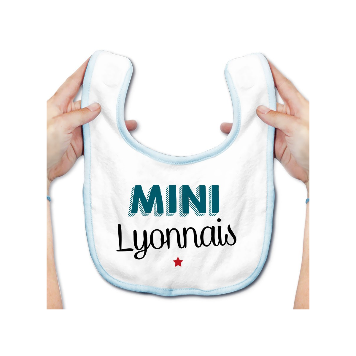 Bavoir bébé Mini Lyonnais