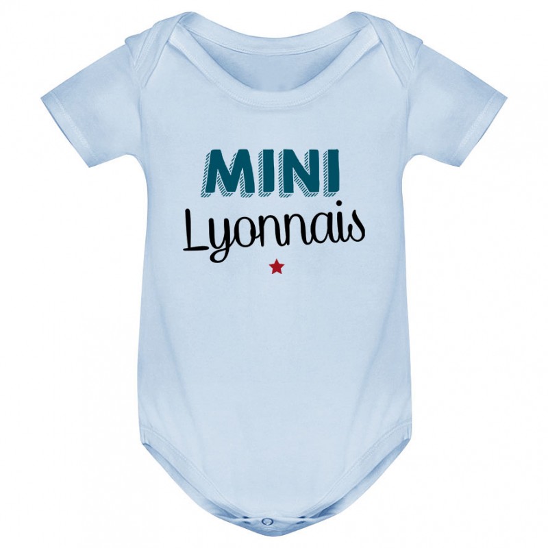 Body bébé Mini Lyonnais Body bébé Mini Lyonnais