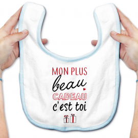 Bavoir bébé mon plus beau...