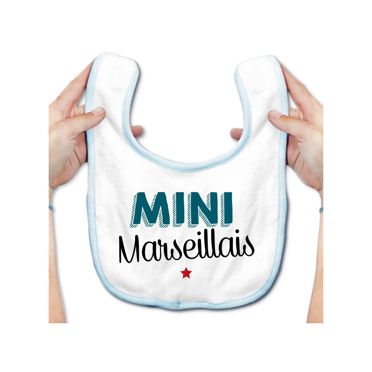 Bavoir bébé Mini Marseillais