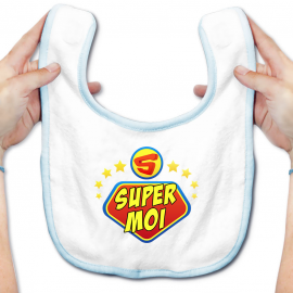 Bavoir bébé super moi