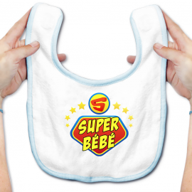 Bavoir bébé super bébé