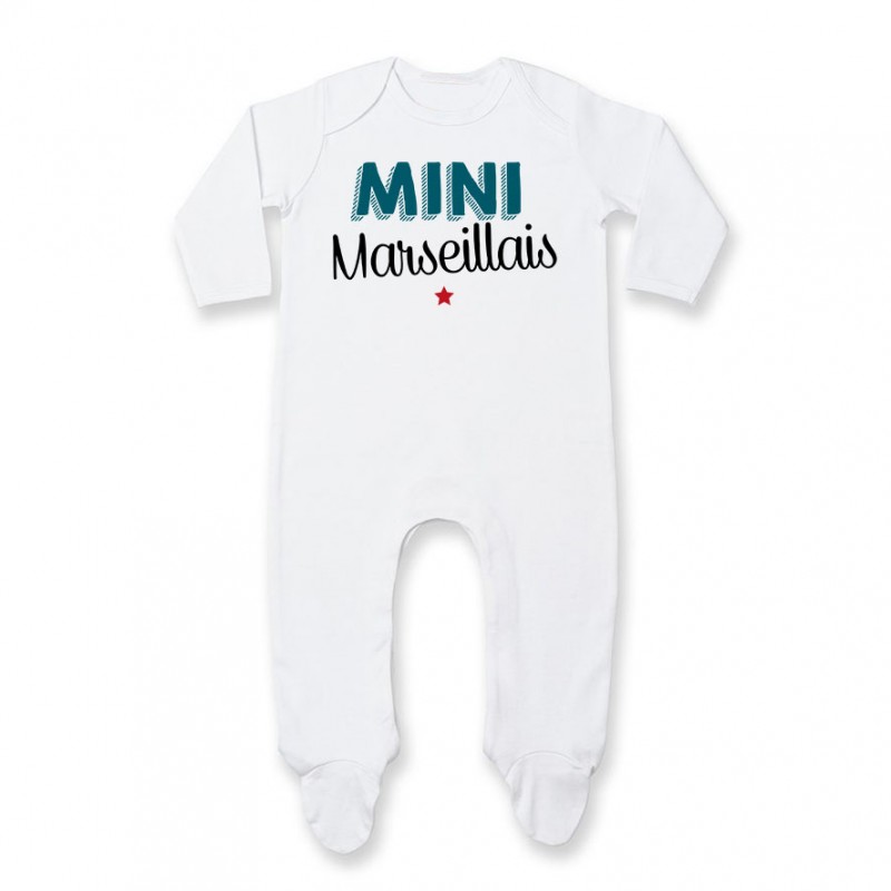 Pyjama bébé Mini Marseillais Pyjama bébé Mini Marseillais