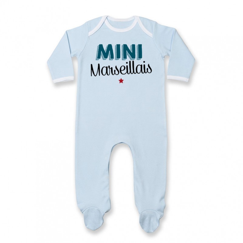 Pyjama bébé Mini Marseillais Pyjama bébé Mini Marseillais