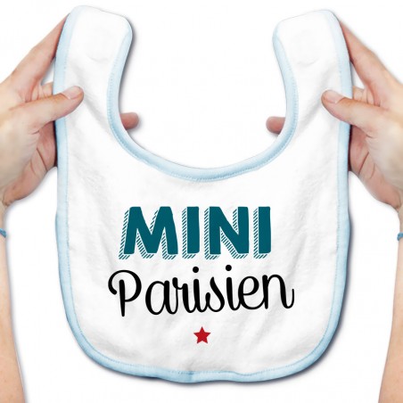 Bavoir bébé Mini Parisien