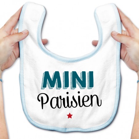 Bavoir bébé Mini Parisien