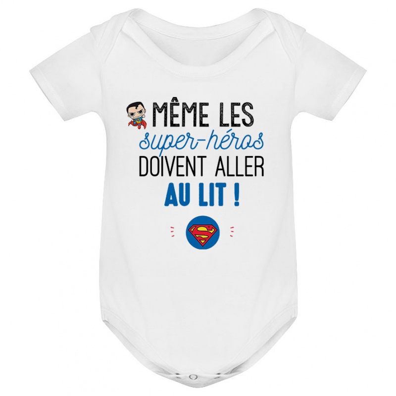 Body bébé Au lit! Superman Body bébé Au lit! Superman