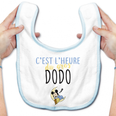 Bavoir bébé C'est l'heure du dodo