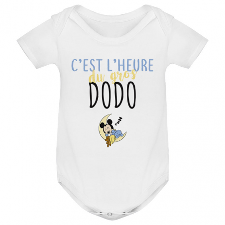 Body bébé C'est l'heure du dodo