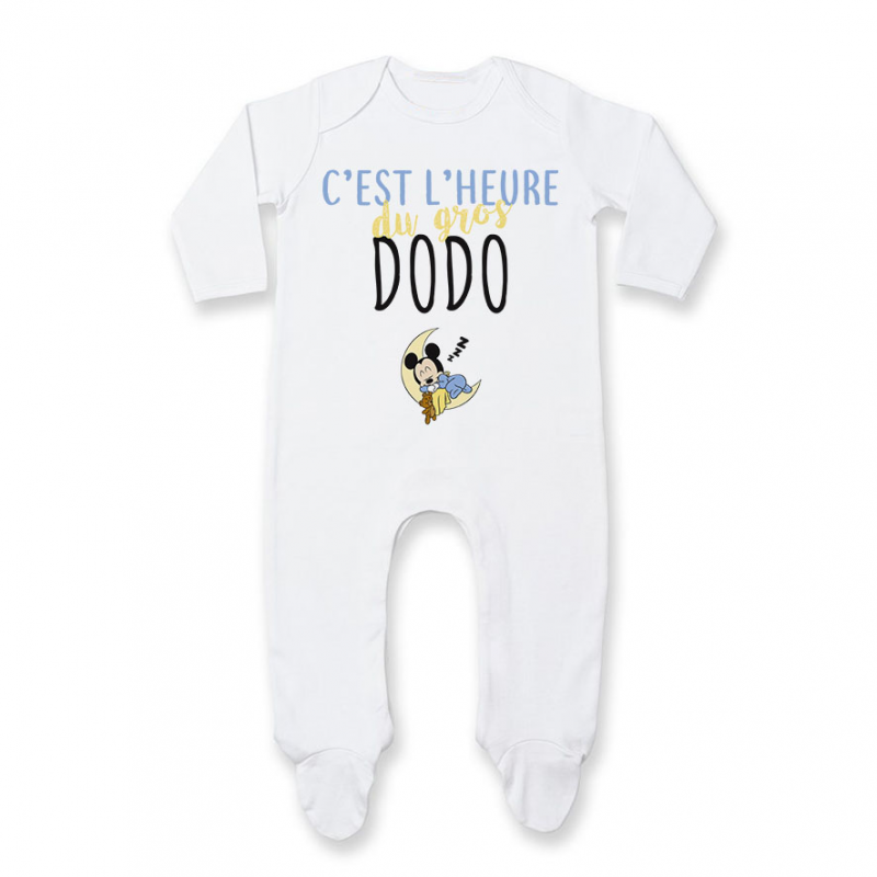 Pyjama bébé C'est l'heure du dodo Pyjama bébé C'est l'heure du dodo