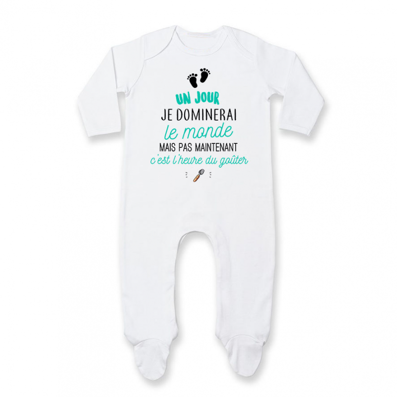 Pyjama bébé C'est l'heure du goûter Pyjama bébé C'est l'heure du goûter
