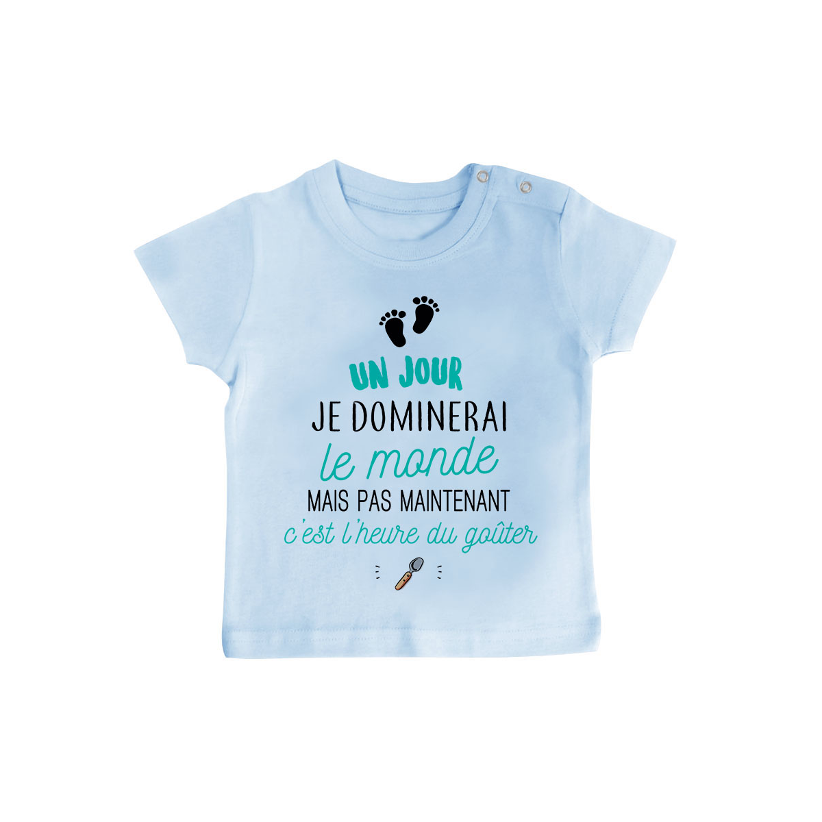 T-shirt bébé C'est l'heure du goûter