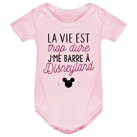 Body bébé J'me barre à Disneyland