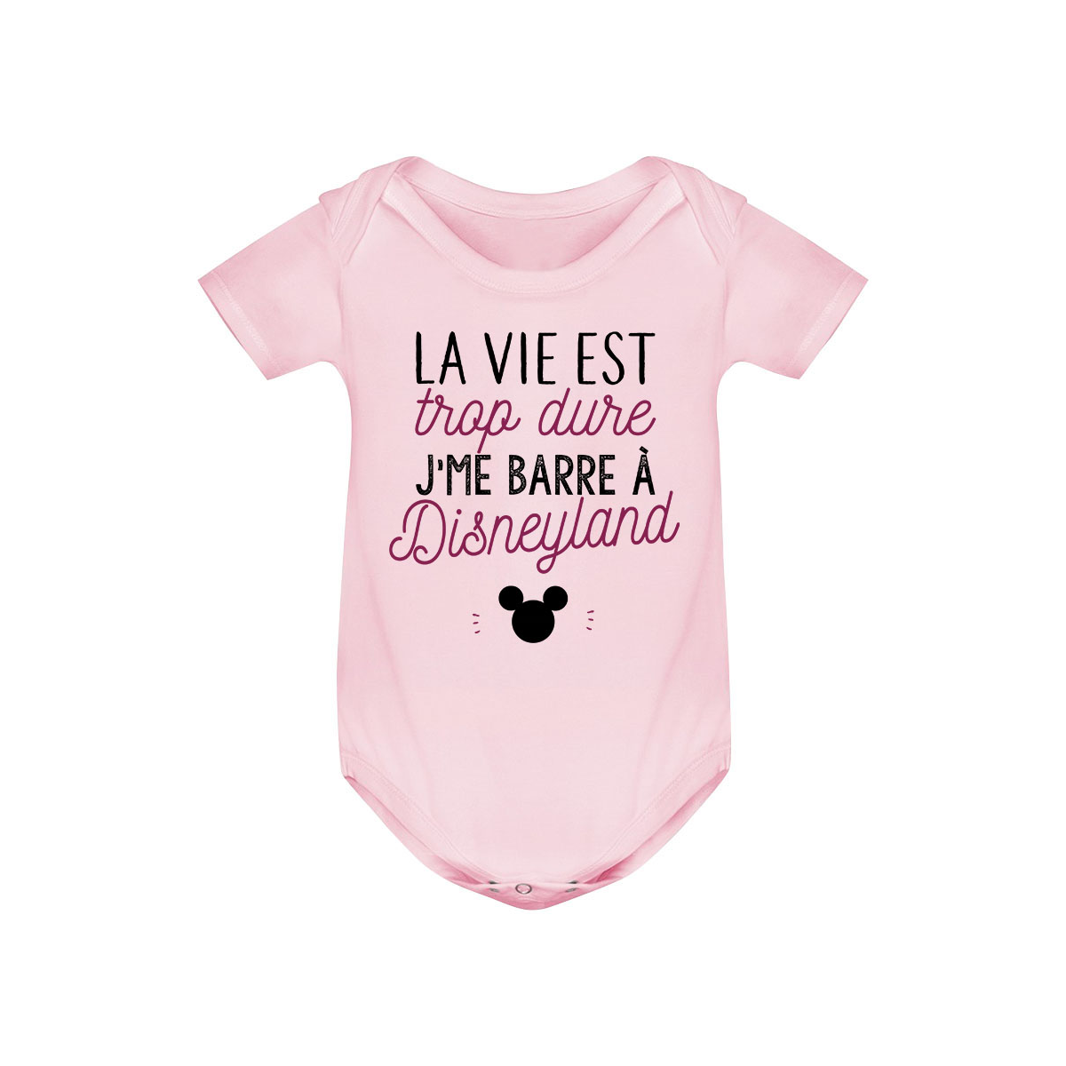 Body bébé J'me barre à Disneyland