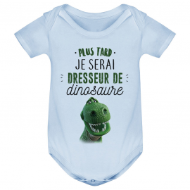 Body bébé Dresseur de dinosaure