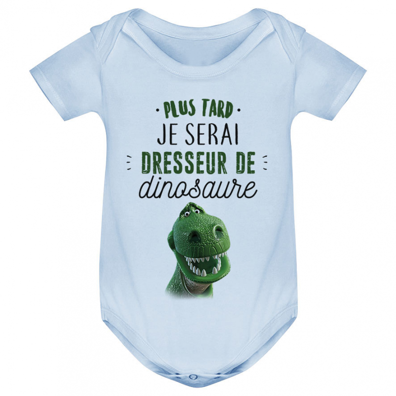 Body bébé Dresseur de dinosaure
