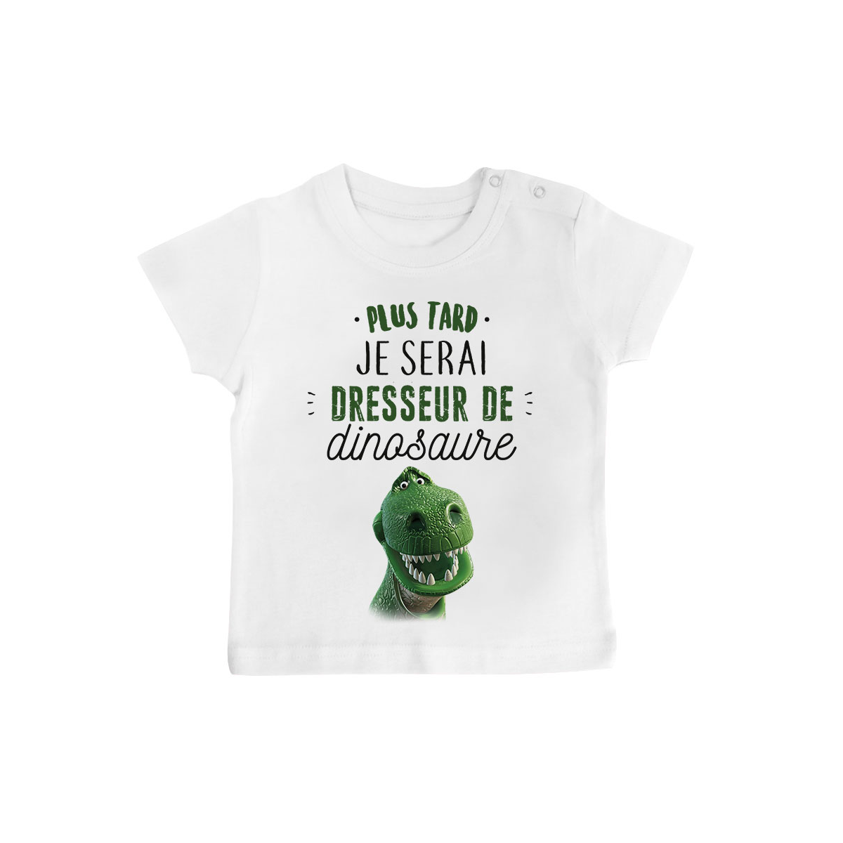 T-shirt bébé Dresseur de dinosaure