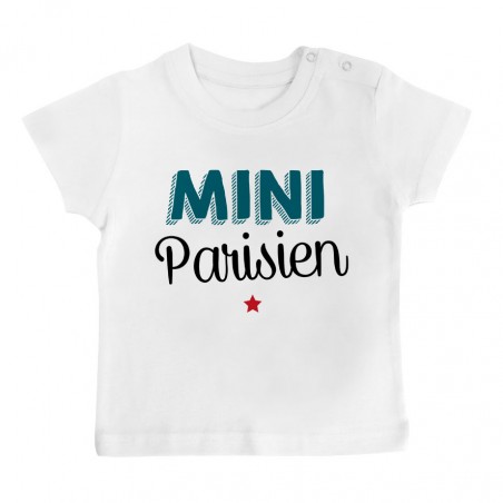 T-Shirt bébé Mini Parisien