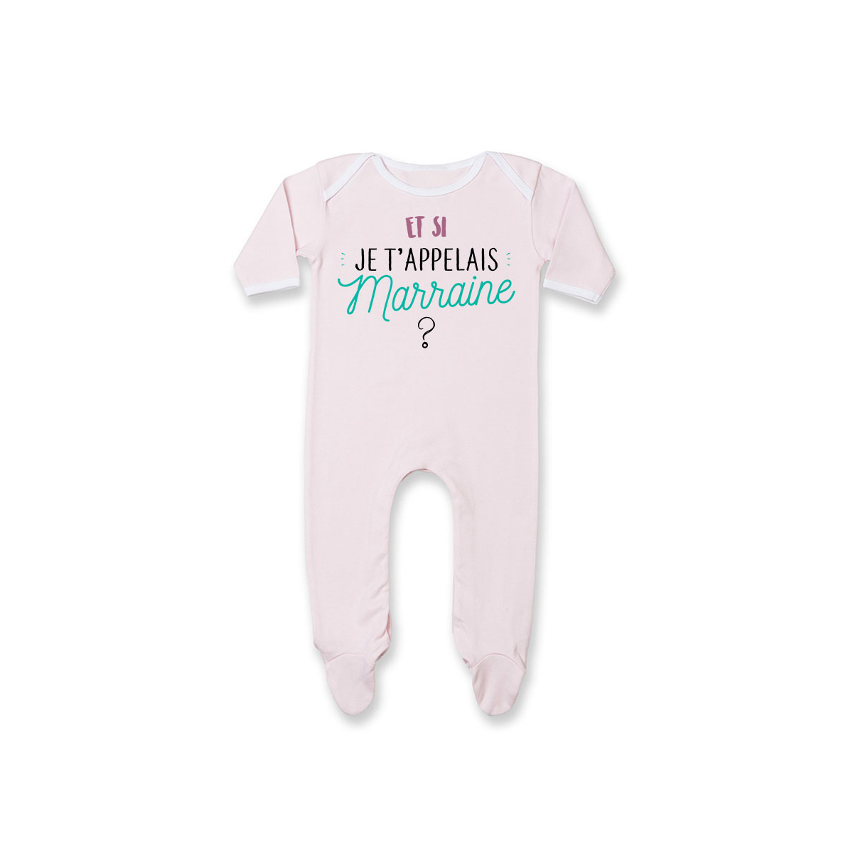 Pyjama bébé Et si je t'appelais Marraine ?