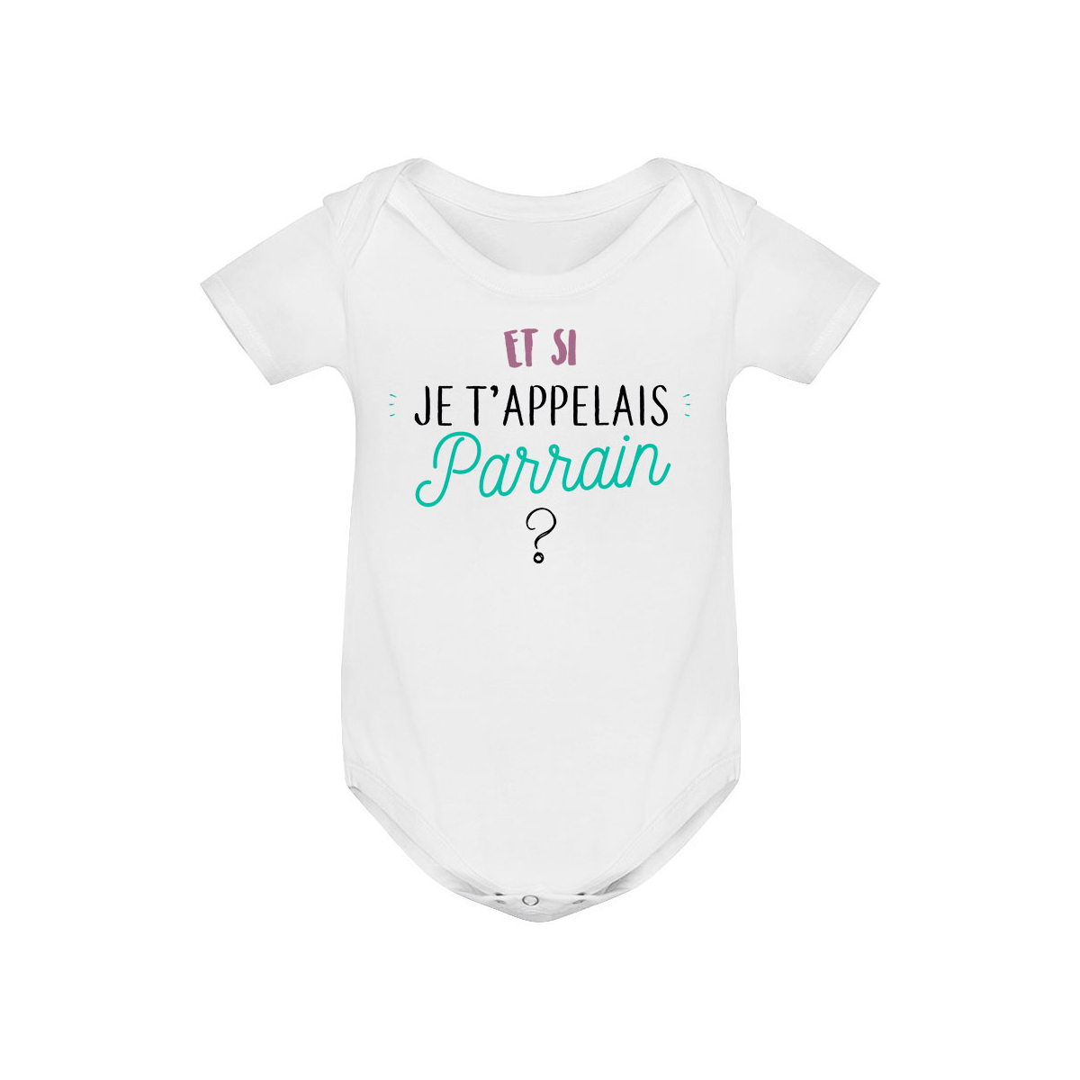 Body bébé Et si je t'appelais Parrain ?