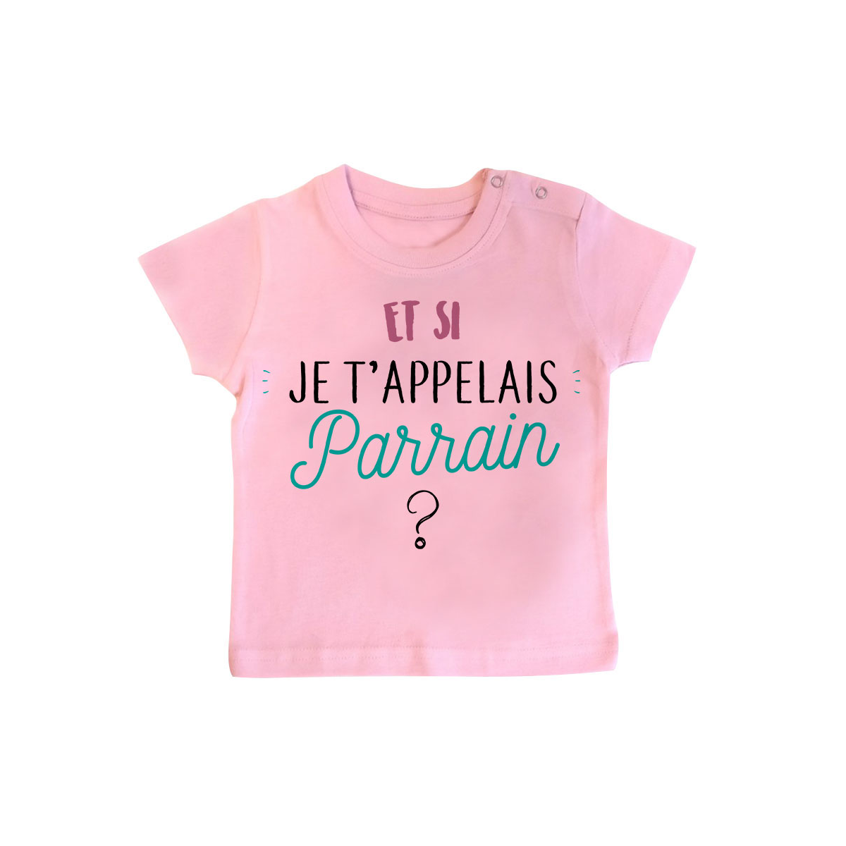 T-shirt bébé Et si je t'appelais Parrain ?