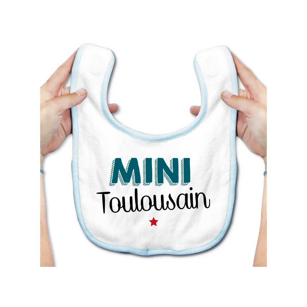 Bavoir bébé Mini Toulousain