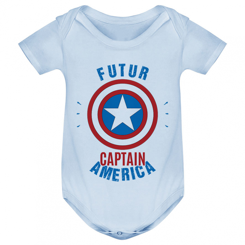 Body bébé Futur Captain America