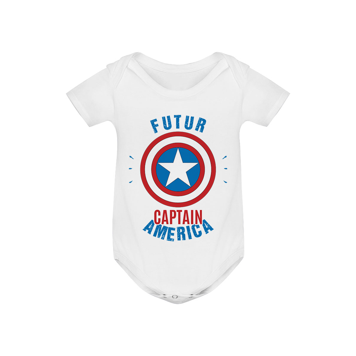 Body bébé Futur Captain America