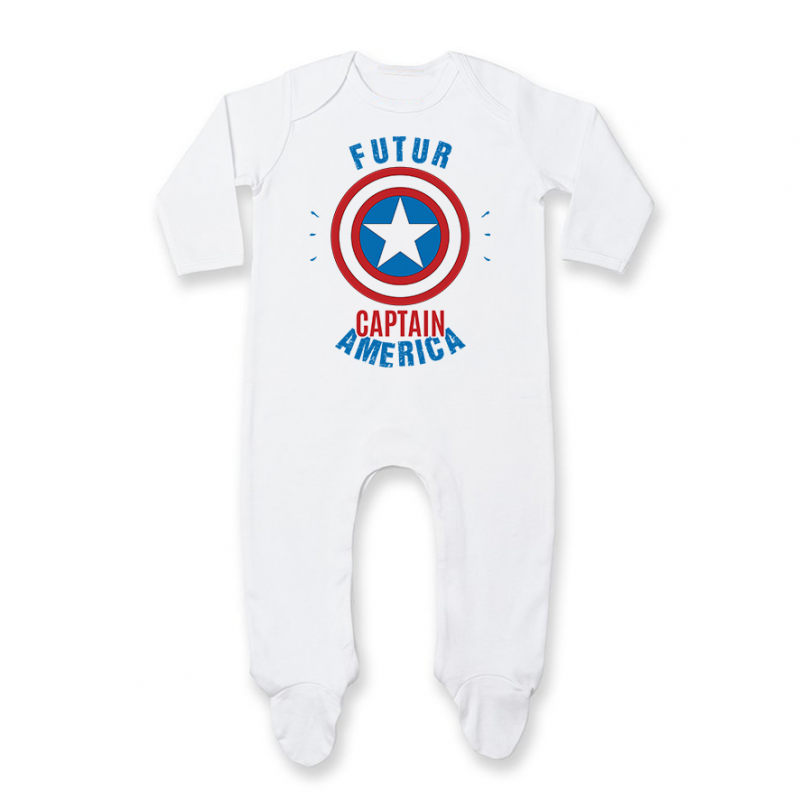 Pyjama bébé Futur Captain America Pyjama bébé Futur Captain America