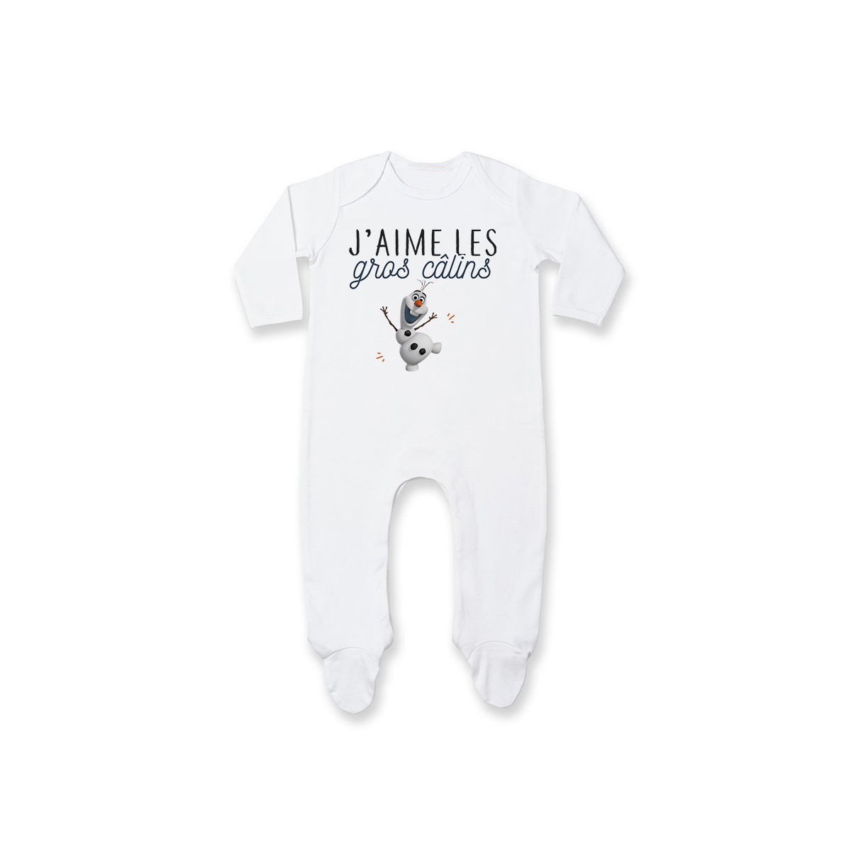 Pyjama bébé J'aime les gros câlins