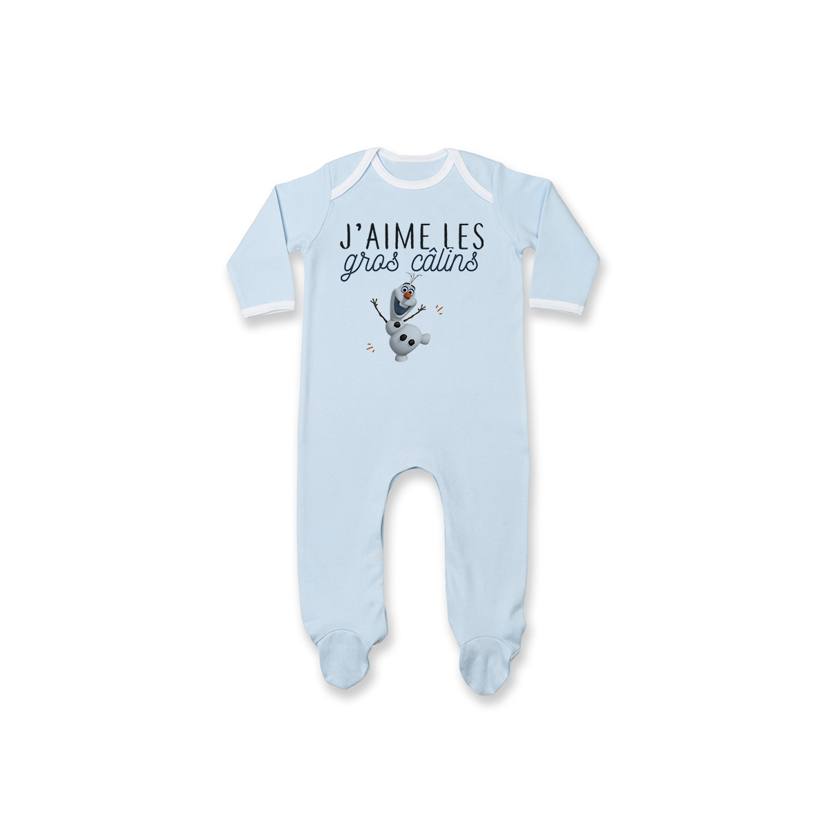 Pyjama bébé J'aime les gros câlins