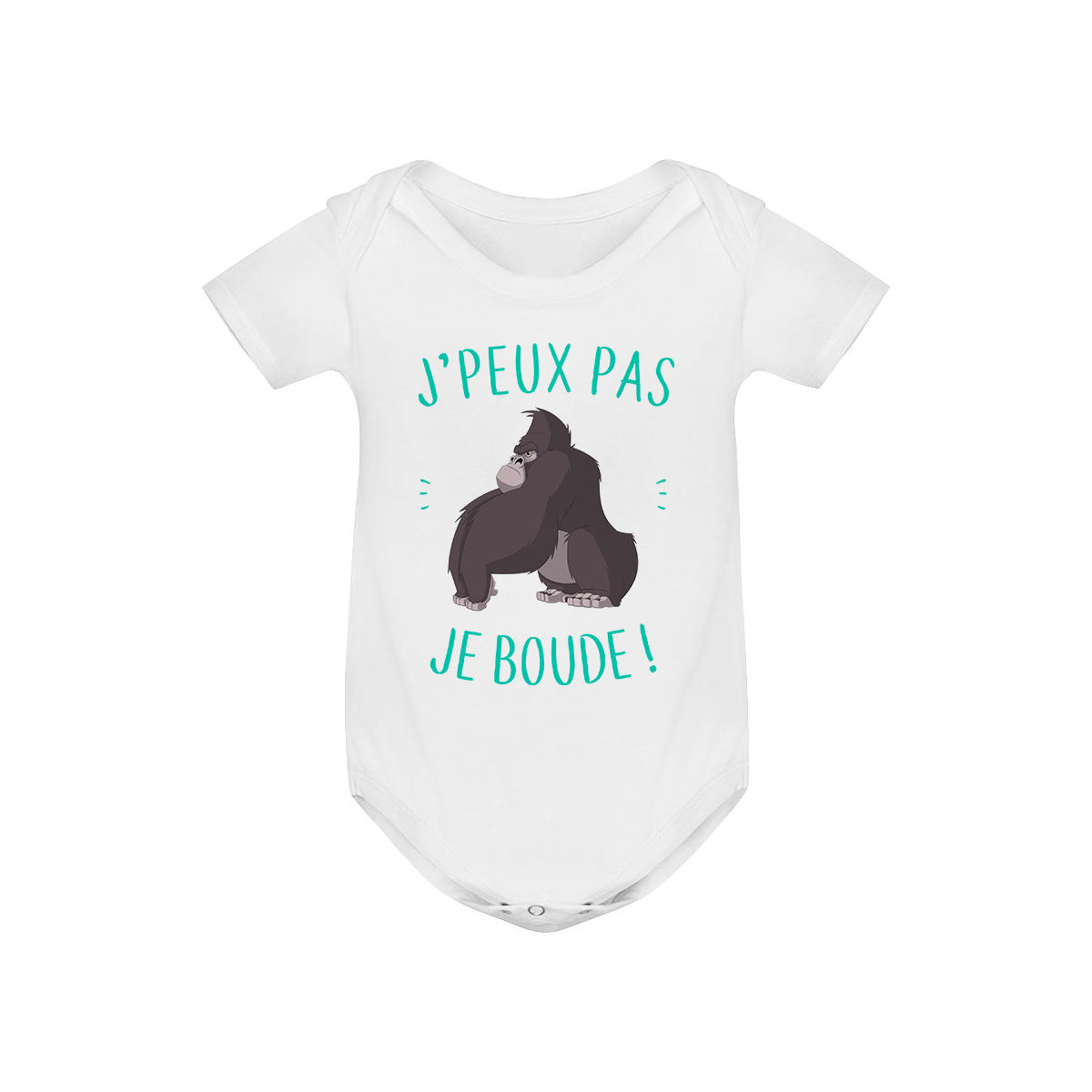 Body bébé J'peux pas je boude