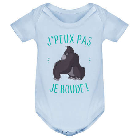 Body bébé J'peux pas je boude