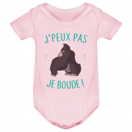 Body bébé J'peux pas je boude